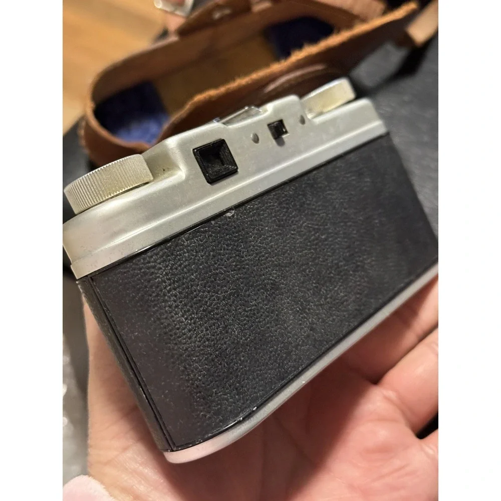 Vintage camera Argus C-4 lens F/2.8‎ 50mm With Case , Untested